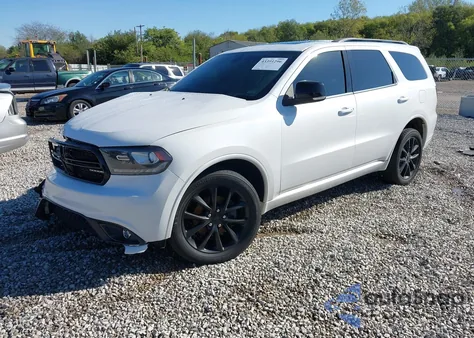 2018 Dodge Durango Gt Awd из США, поврежденный, VIN 1C4RDJDG7JC115719